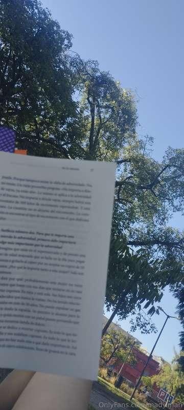 Today I started differently. I'm chill, in the park. I'll be..