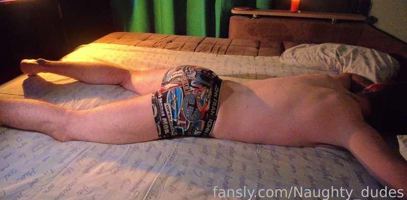 Alex gave me incredible pleasure in bed tonight. I still remember his gentle touches, how he played with my balls and made me cum powerfully 😃💕