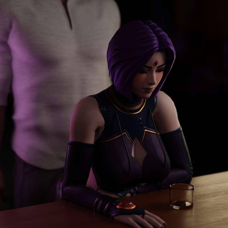 (WIP) Raven at the bar