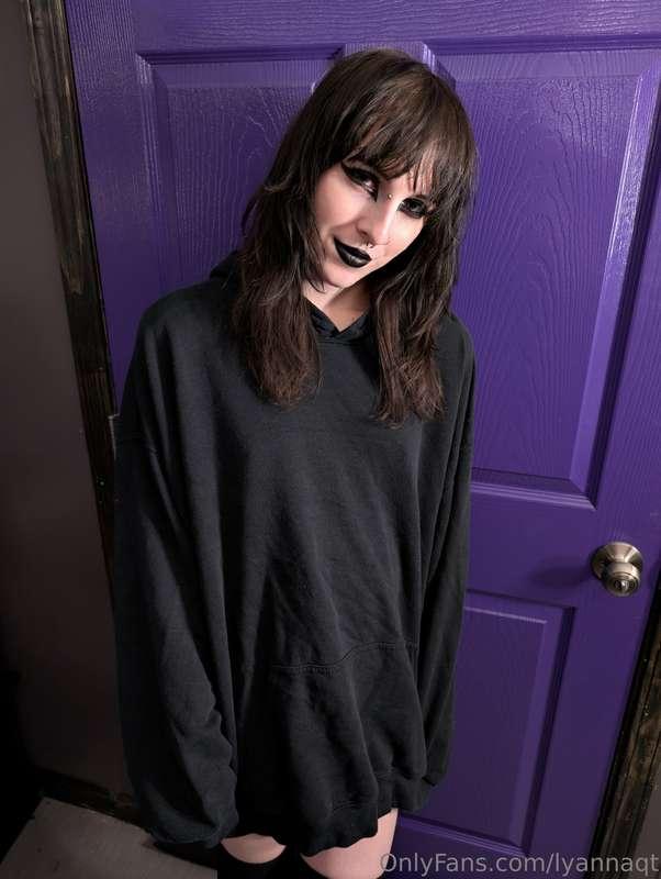 I wish it was hoodie weather again but I can just wear this ..