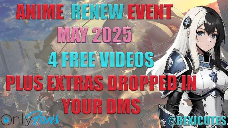 MAY 2025 RENEW EVENT! JUST HAVE RENEW ON AND RECIEVE 4X NEW ..