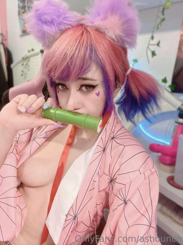 Se arma set con kimono de Nezuko