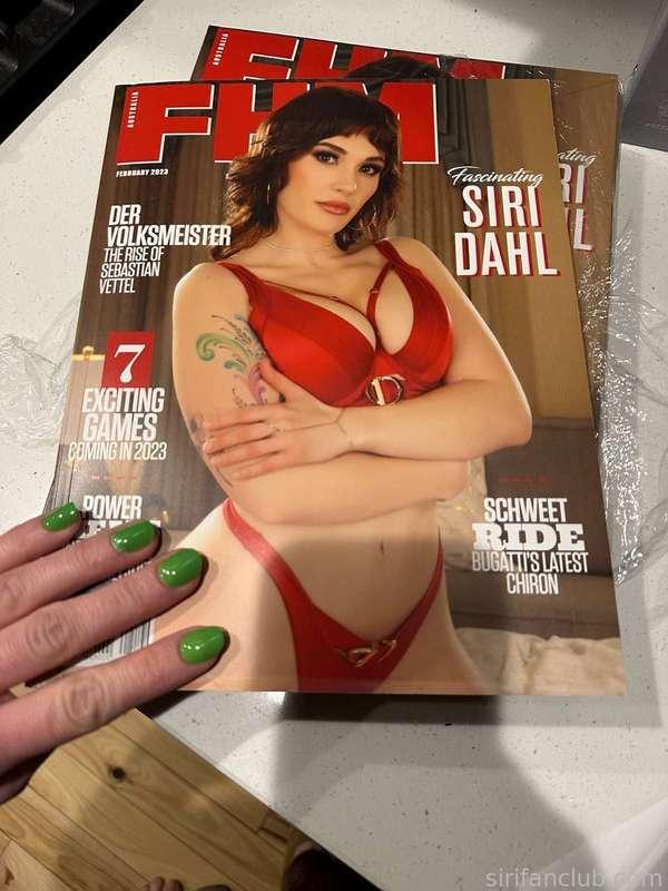 Tip $75, send your address and get a signed magazine sent from me to you! ❤️❤️