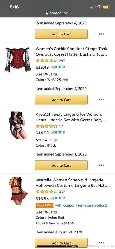 Here’s the rest of my wishlist!!