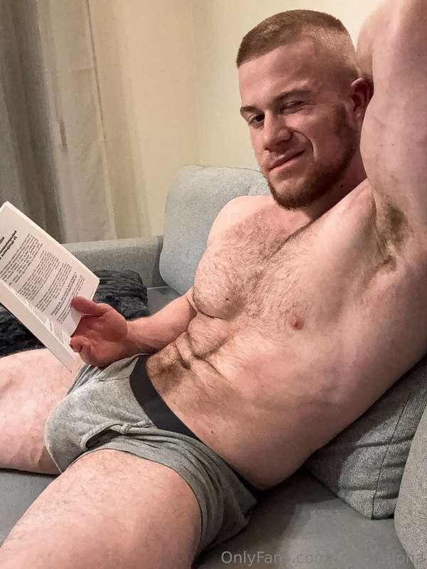 Reading something spicy… but trust me, I’m the real plot twi..