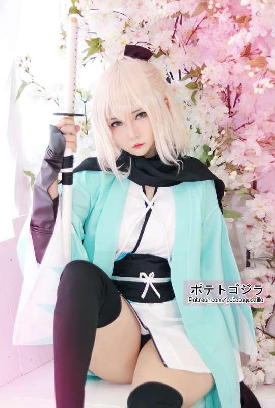 [ Download link ] OkitaSoujiFGO_KofiGoal_DSLR ✿