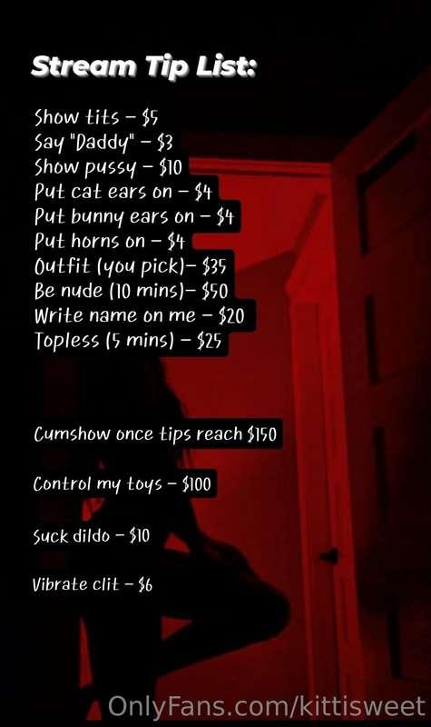 What do you guys think of the new tip list for streams? Thin..