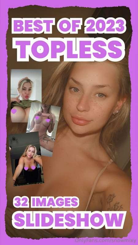 🍉 BEST OF TOPLESS 2023 🍉 Check DMs now if you're in the mood..