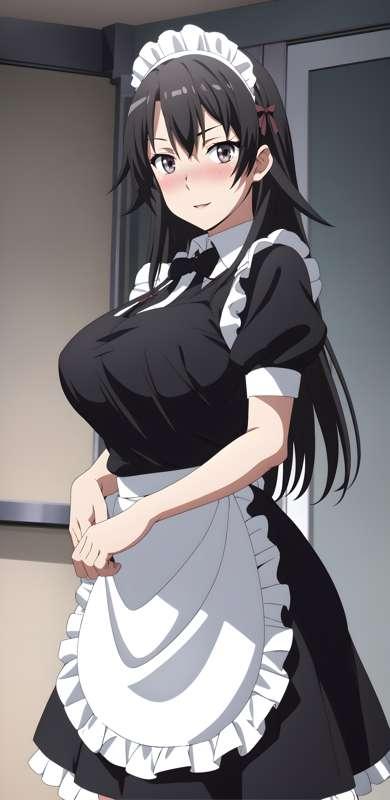 Shizuka Maid. Oregairu