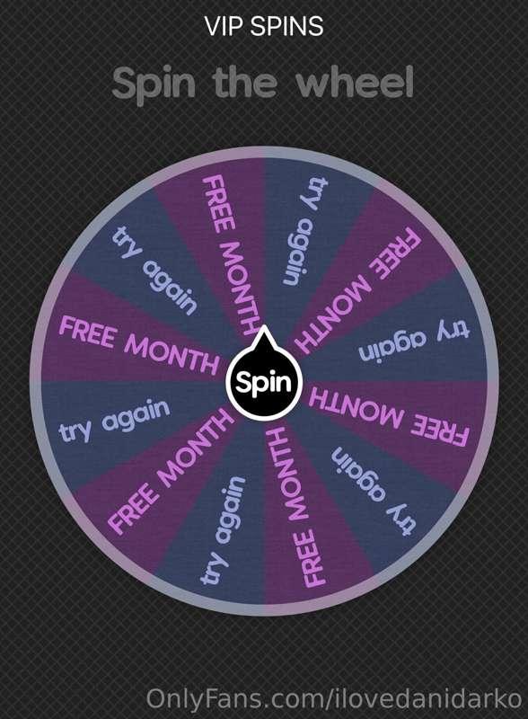 VIP PAGE SPINS 🤪 Your chance to get my VIP page for only $5 ..