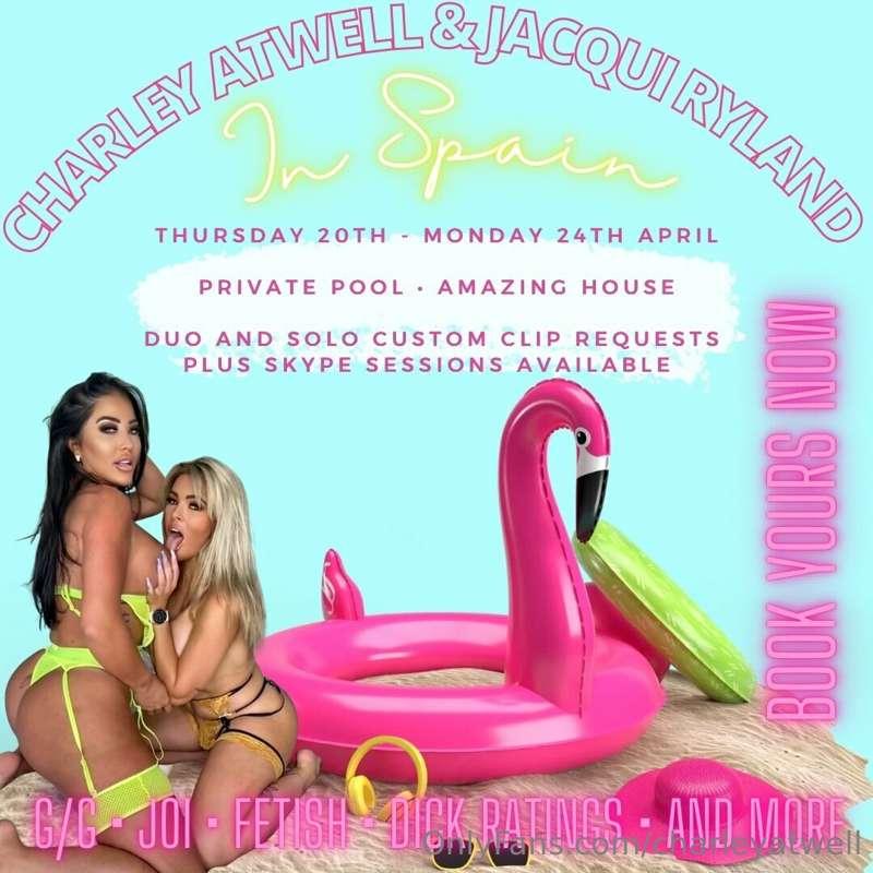 Taking custom clip and Skype bookings for Spain from Thursda..