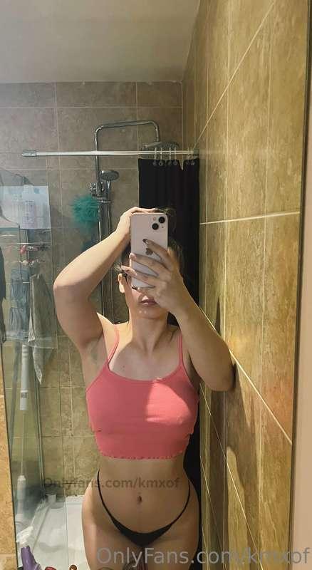 Pink & black x