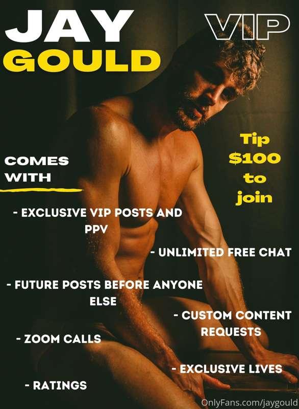 Decided to start my VIP!!! TIP in $100 to automatically join..