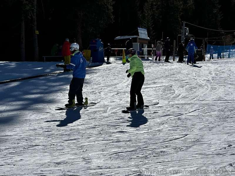 Learning how to snowboard in Colorado. Booked a private clas..