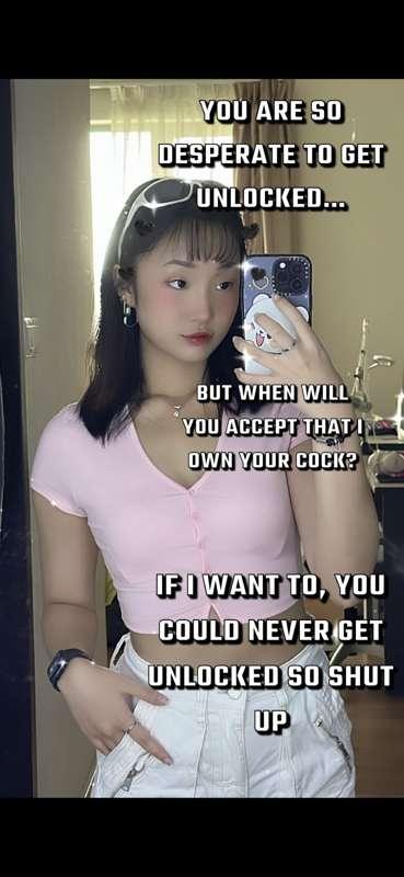 So shut up!