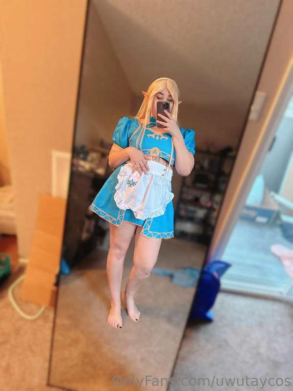 My maid Zelda came just in time for Totk 🥰 Hmmm.. future mai..