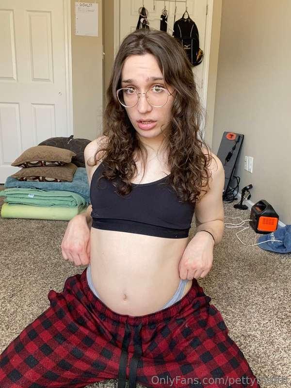 Would you let me tap my big girl cock on your tounge like th..