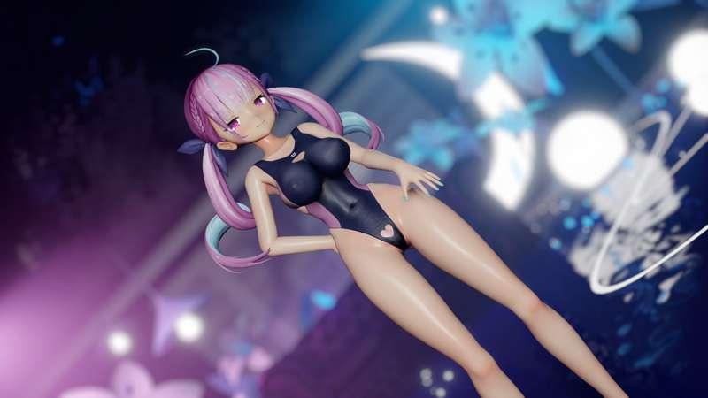 【2K & FullHD】Minato Aqua ver. Dance