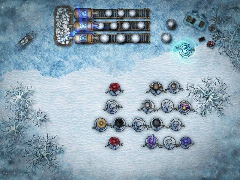 Snowmen - maps plus tokens!