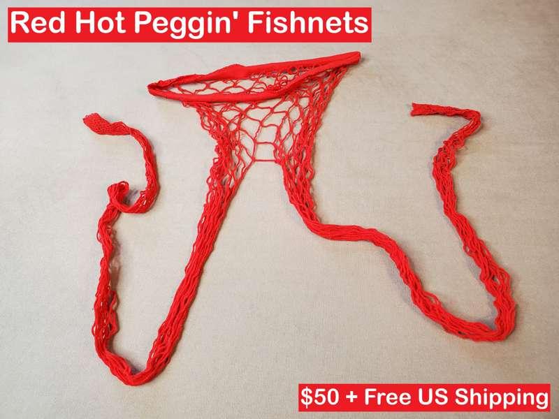 DM to purchase my fishnets worn in the scene Red Hot Peggin'..