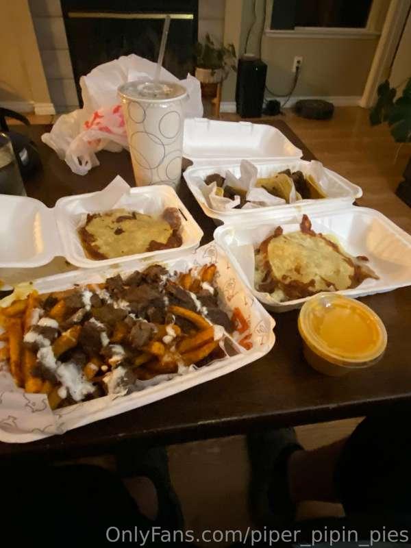 Pigged out on Mexican food last night. Had carne asada fries..