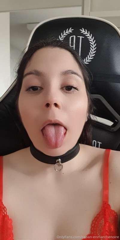 Cover my face with cum, I would wait with my tongue sticking..