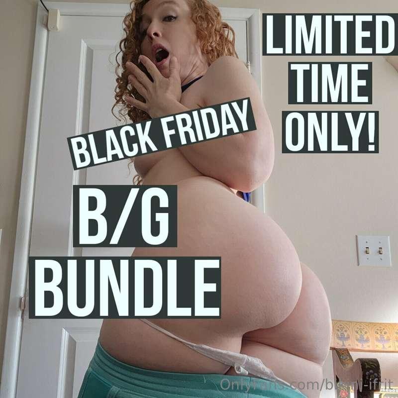 Get it while it lasts! Black Friday Bundle in your DM's now!..