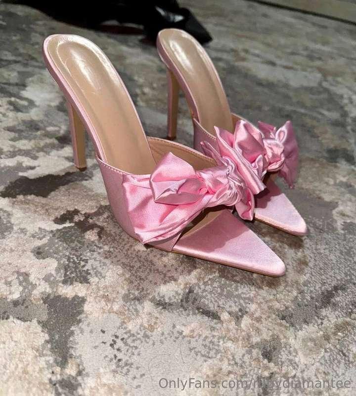 I can only wear them tonight, what do you think?💗