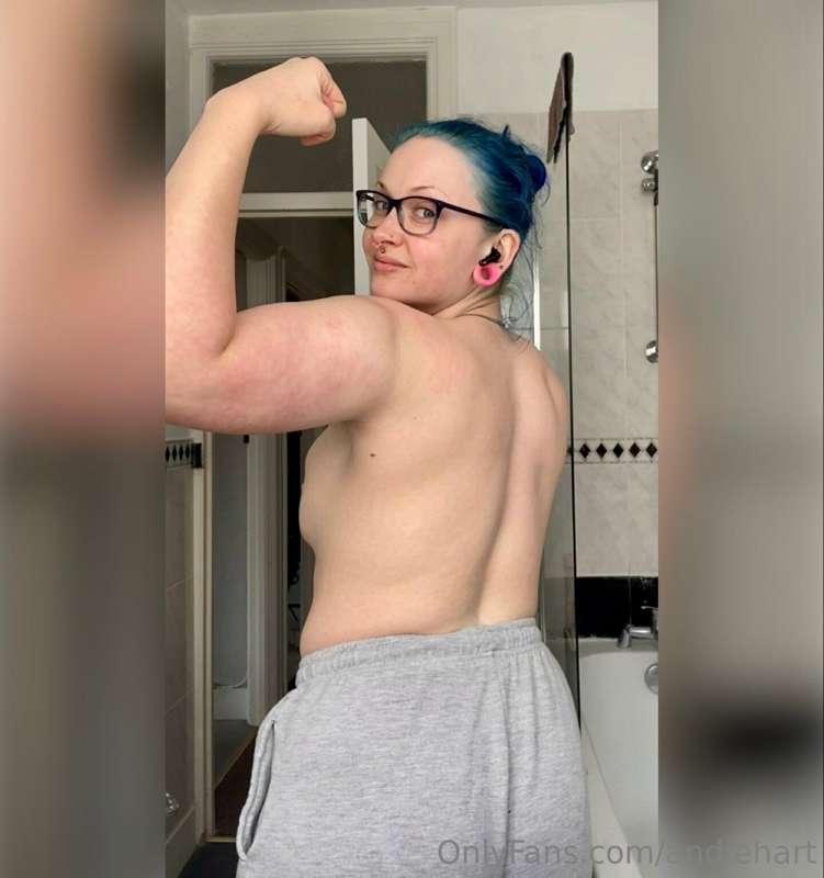 flexing for you 💪🏻😉