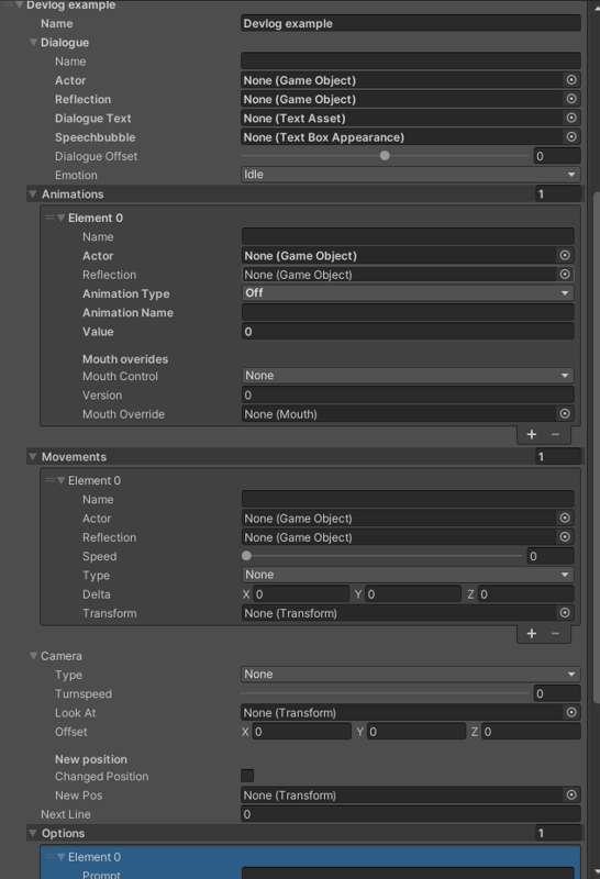 Dev log #2 | Cutscene system