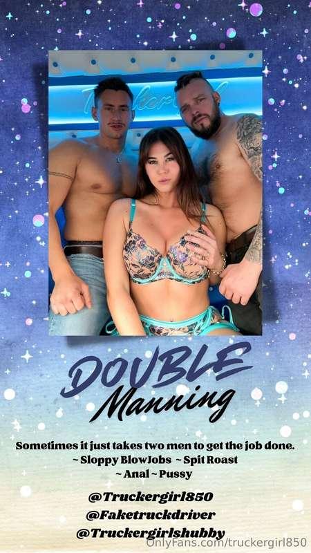 DOUBLE MANNING - Out Now! If you have subscribed after the 2..