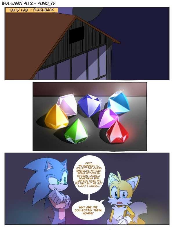 Idol✭Amy! AU v2 - pg. 1-5