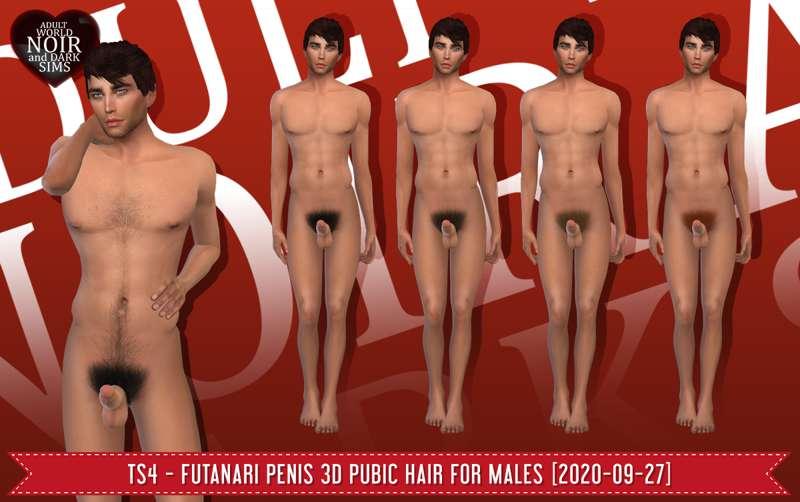 TS4 - Futanari Penis 3D Pubic Hair [2020-09-27]