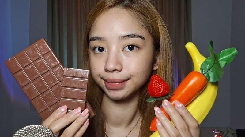 -From Youtube Membership- ASMR fake food triggers assortment 