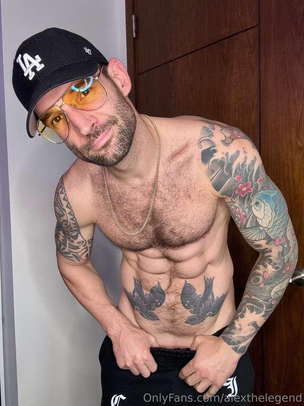 Training hard. Flexing harder.