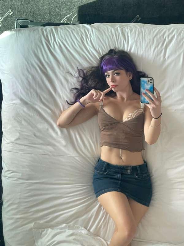 swipe to pull my top up (;