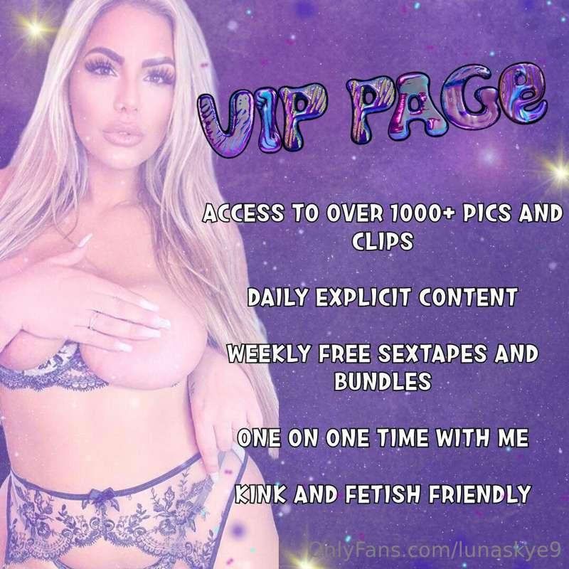 💜 JOIN MY VIP PAGE 💜 I post all nude pics and clips FOR FREE..