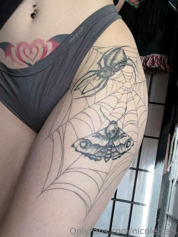 New tattoo lookin 🥵🥵🥵