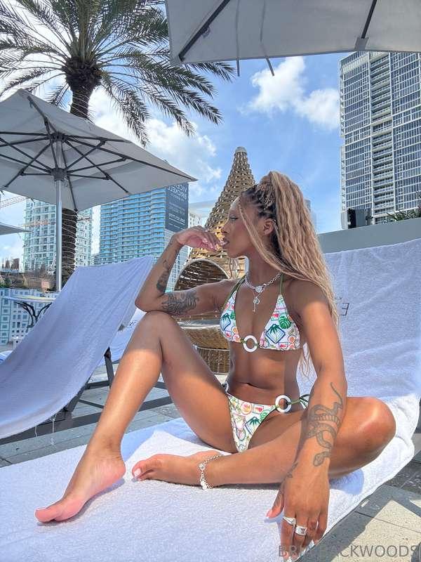 love to lay around by the pool 