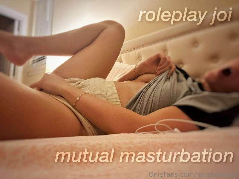 🍒🥵 ***JOI ~ Sleepover turned Mutual Masturbation Session wit..