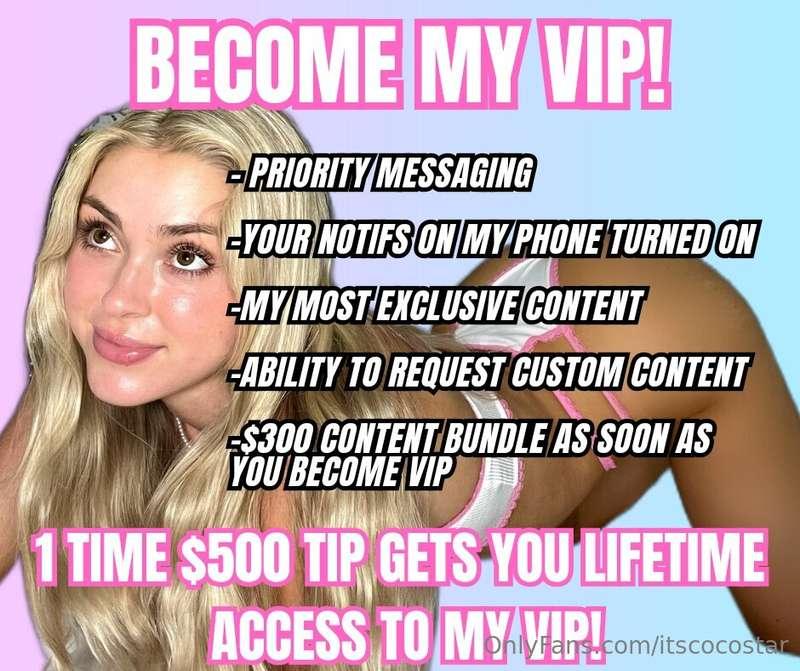 TIP $500 To Join!