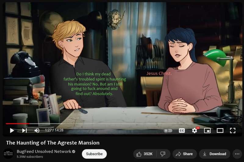 BuzzFeed Unsolved AU Part 1 (adrinette with ladynoir dynamic)