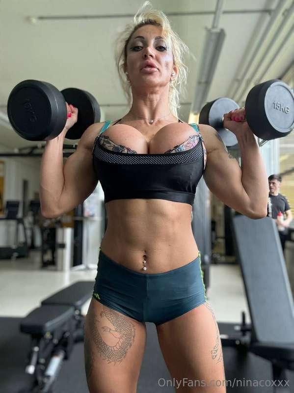 Dumbbells in hand, determination in heart 🏋️‍♂️❤️
