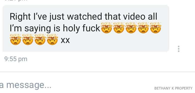 😈🍆💦💦😉 
If you don’t have the video in your dms and wish to, ..