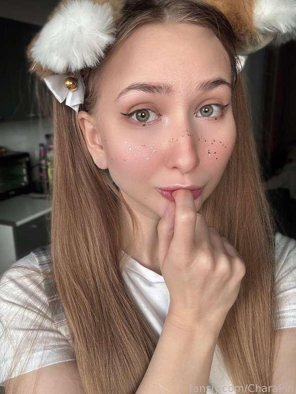 I knoooow how you like when I look like baby schoolgirl &lt;3 
So why not to seduce you today? Hehe 💕

#school #pigtails #blond #longhaired #cute #college #babyface #customs #fyp #greeneyes 