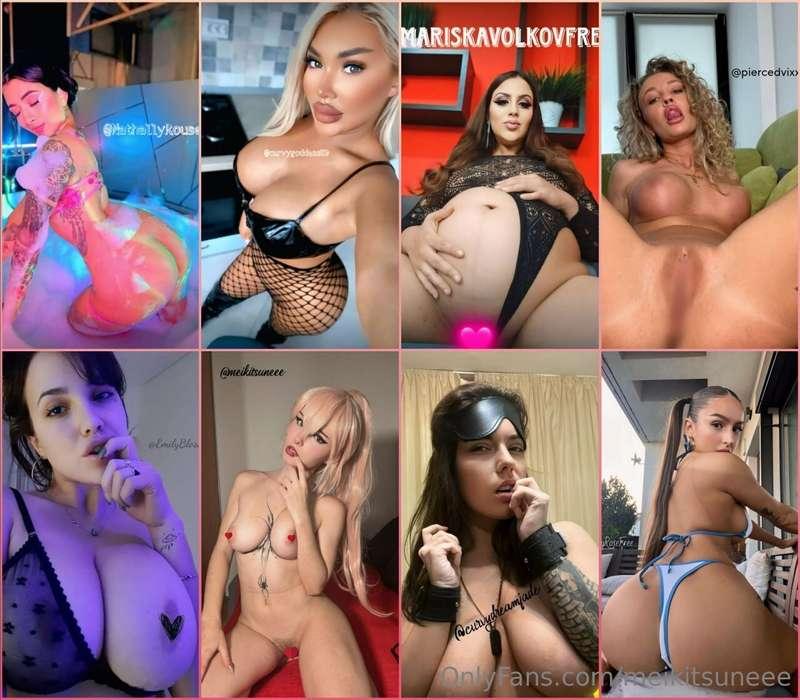 😈💕 @NathallyRouse 💕😈😈 @curvygoddess69 😈💋 @MariskaVolkovFree ..