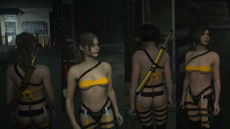 Samurai outfit for ada and clarie