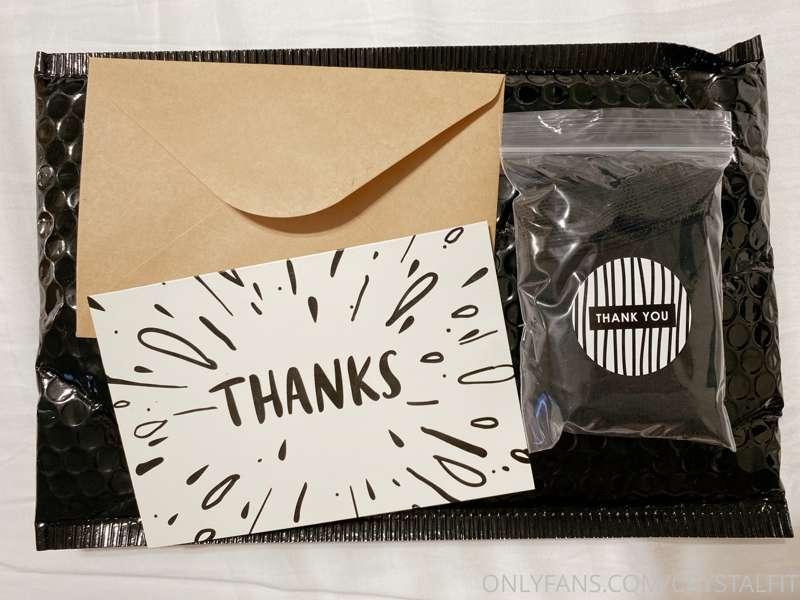 Sending out a used panty purchase. 😋 
Get your own for $50 j..