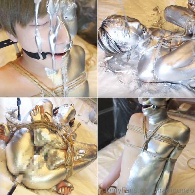 【Silver Paint Messy】