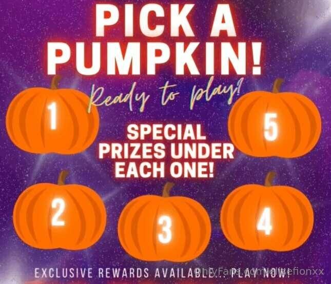 🎃 It's time to Pick a Pumpkin! 🎃 ￼ Contribute $15 and pick a..